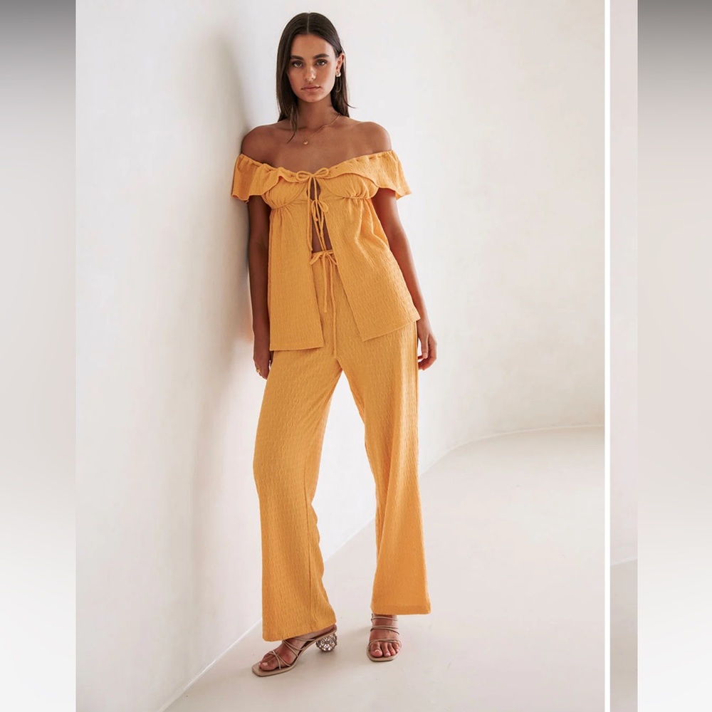 Sabo Skirt Mustard Set